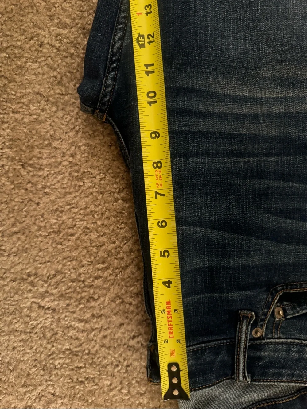 Abercrombie & Fitch Men's Athletic Slim Stretch Jeans 34W x 32L